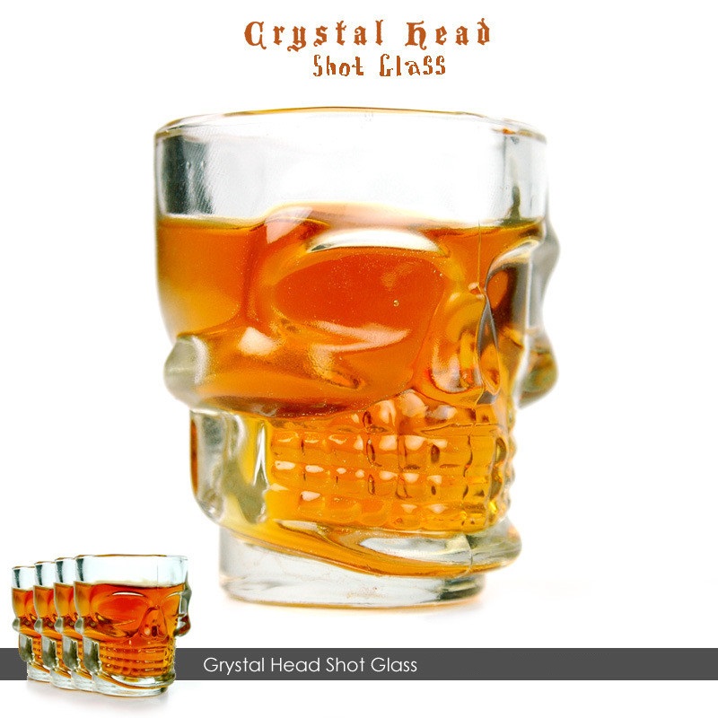 Crystal Head Skull Shot Glas